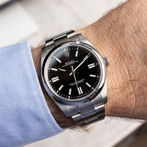 rolex oyster size|rolex oyster perpetual 41 review.